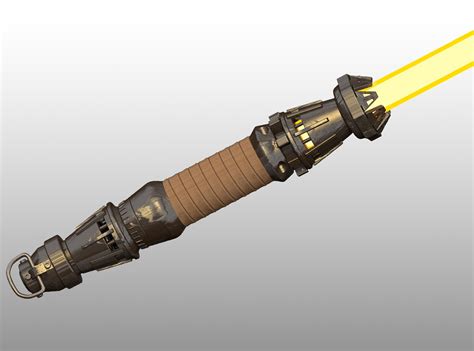 Reys Lightsaber Rise Of Skywalker Moving Parts 3d Print Files Only