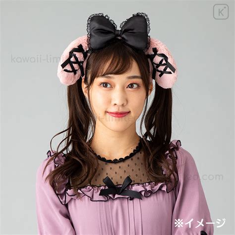 Japan Sanrio Headband My Melody Midnight Melokuro Kawaii Limited