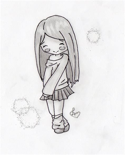 Chibi Girl Anime Drawing ~ Introducing Myself
