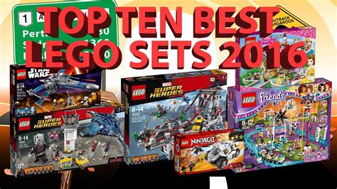 Ozzie Bricks Top Ten Best Lego Sets Of 2016 Youtube