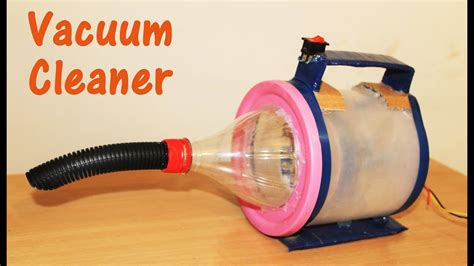 How To Make A Vacuum Cleaner At Home Simple Youtube