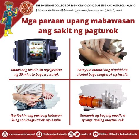 Pcedm On Twitter Nasasaktan Ka Ba Tuwing Nagtuturok Ng Insulin Heto