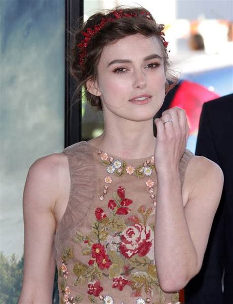 Keira Knightley Shows Off Her Engagement Ring At Seeking A Friend For The End Of The World