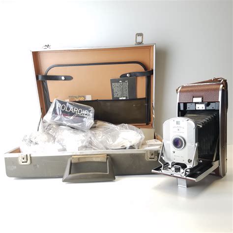 Buy The Vintage Polaroid Instant Land Camera Model 95a In Case With