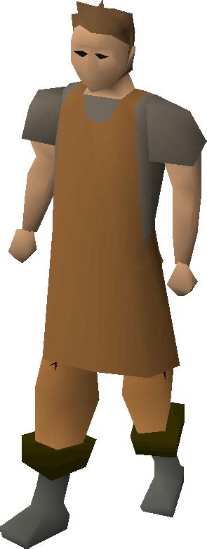 Filebrown Apron Equippedpng Osrs Wiki