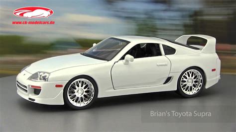 Ck Modelcars Video Brians White Toyota Supra Fast And Furious