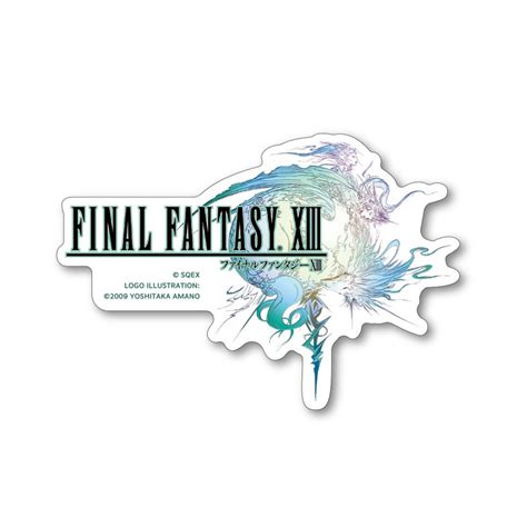 Sticker Final Fantasy Xiii Logo Meccha Japan