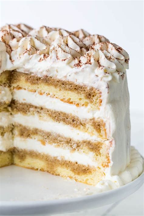 Make homemade tiramisu cake from scratch with daniella & grandma to assemble the cake, arrange a layer of ladyfingers in a cake pan, 28 cm in diameter. TIRAMISU LAYER CAKE. Melt in your mouth tender and light ...