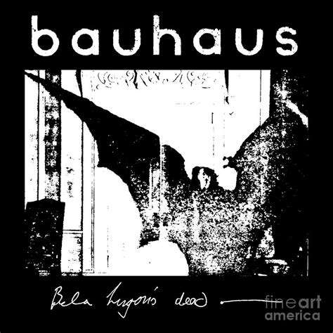 Bauhaus Bat Wings Bela Lugosis Dead Painting By Hughes Fox Fine Art