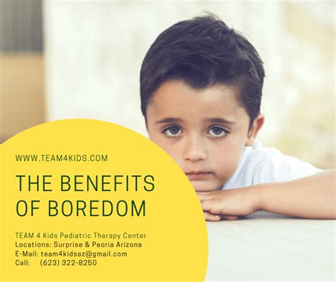 The Benefits Of Boredom Occupational Therapy Center In Az