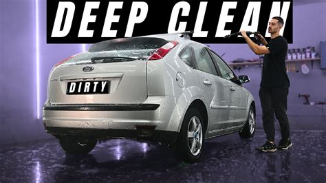 Dirty Ford Focus First Detailing Asmr Car Detailing Youtube