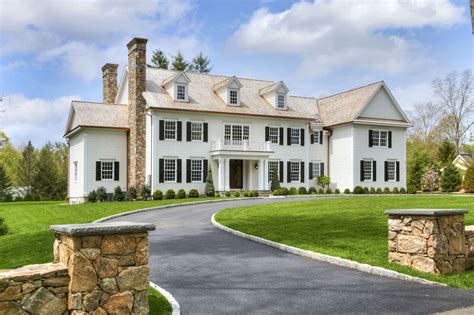 50 Chichester Rd New Canaan Ct 06840 Center Hall Colonial Colonial