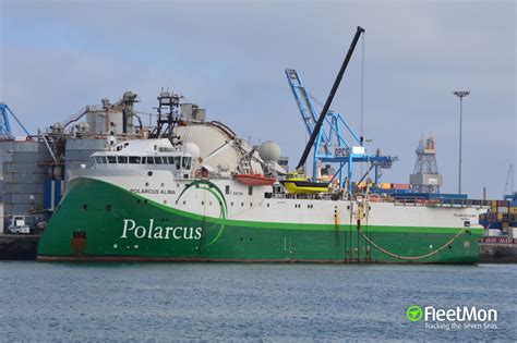 You can also check the schedule, technical details and many more. Photo of POLARCUS ALIMA (IMO: 9538139, MMSI: 311012300 ...