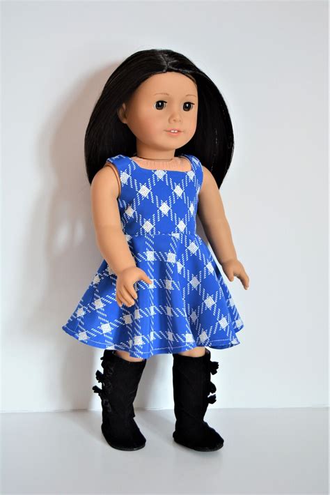 Handmade Doll Clothes Dress Assorted Colors Fit 18 Etsy