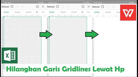 Cara Menghilangkan Garis Bantu Atau Gridlines Di Excel Menggunakan Wps