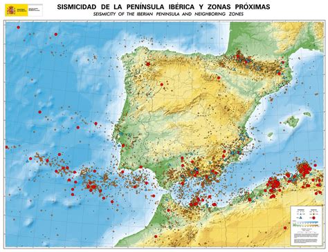 Geojes Mapa de riesgo sísmico en España