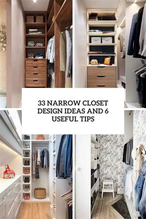 33 Narrow Closet Design Ideas And 6 Useful Tips Shelterness