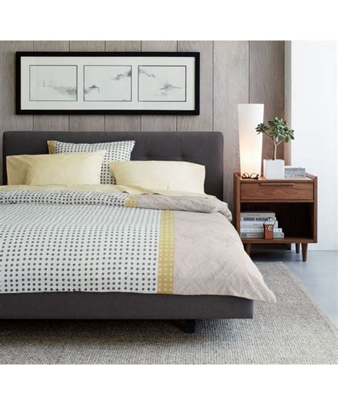 Shop storage and canopy beds. Tate Upholstered Queen Bed - Crate and Barrel | Queen beds ...