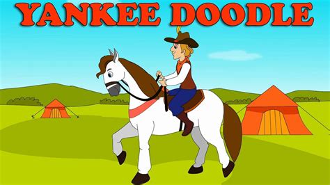 Yankee Doodle Nursery Rhyme With Lyrics Youtube