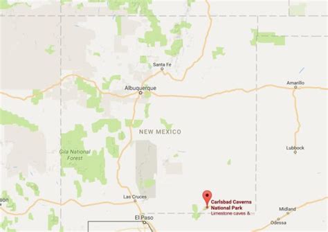 35 Carlsbad New Mexico Map Maps Database Source