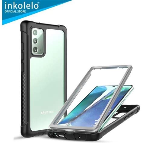 Inkolelo Coque Samsung Galaxy Note 20 TPU 360 Degrés Protection