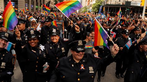 Pride Said Gay Cops Arent Welcome Then Came The Backlash The New York Times