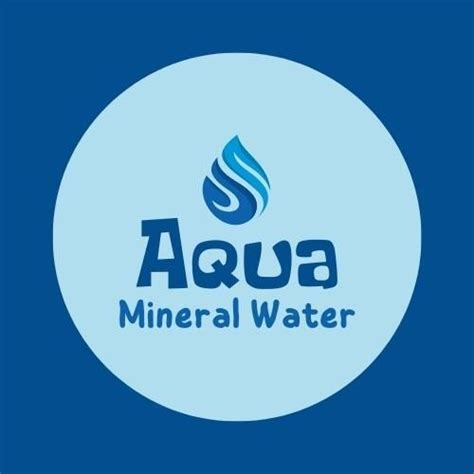 Light Blue Water Refilling Station Logo Water Logo Logo Logo