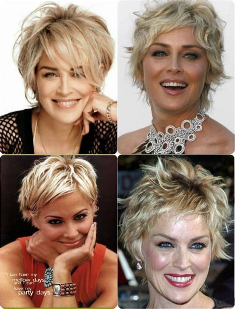 Sammlung von vesna lasbacher • zuletzt aktualisiert: Sharon Stone Frisuren 2015 | Haircut | Pinterest | Sharon ...