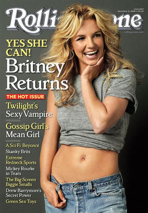 December 11 2008 Britney Spears The Rolling Stone Covers Rolling Stone