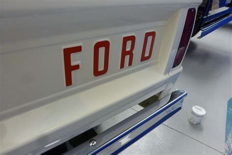 Ford Bronco Tailgate Letters