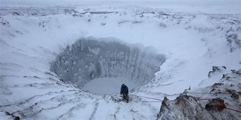 Giant Holes Are Bursting Open In Siberia And You Can Hear The Explosions From Miles Away
