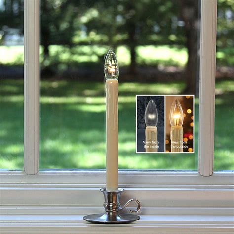 Traditional Ultra Bright Led Cordless Window Candle Dual Sided Bulb