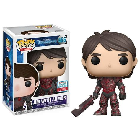 Jim With Armor 466 Trollhunters Pop 2017 Nycc Limited Edition