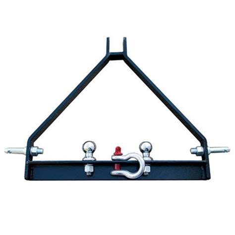 Tractor 3 Point Hitch Adapter With Clevis 1 78 In Ball And 2 In Ball