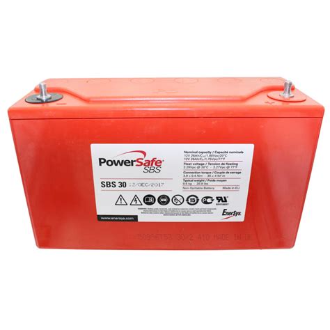 Hawker Sbs 30 Powersafe Akku Blei Pb 12volt 26ah 12sbs30 12 Volt