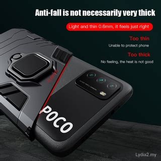 Funda Blindada A Prueba De Golpes Para Xiaomi Poco M Pro M M F F