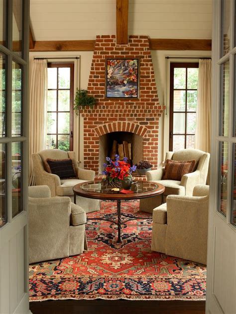 1 Tips For Red Brick Fireplace Living Room Decorating Tips Ideas