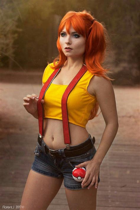 pin by moudy on redheads rare in 2020 misty cosplay cosplay pokemon cosplay