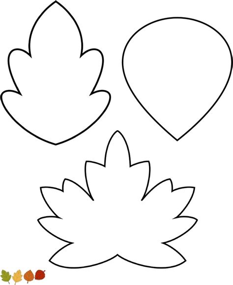 Leaves Template Clipart Best