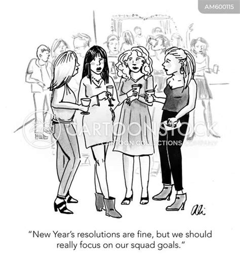 New Years Resolutions Cartoons And Comics Funny Pictures From CartoonStock