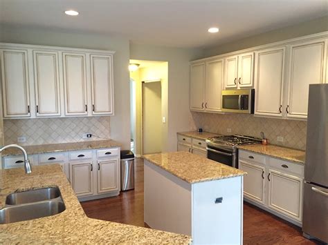 A new kitchen is one of the most rewarding gifts you can give yourself. Painting Kitchen Cabinets | Before & After | Mr. Painter ...