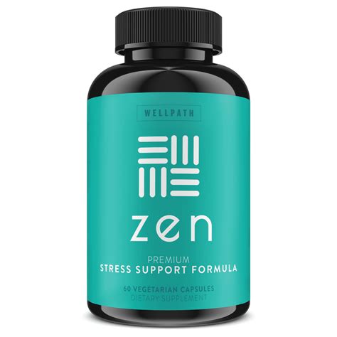 Zen Premium Anxiety And Stress Relief Supplement Natural Herbal