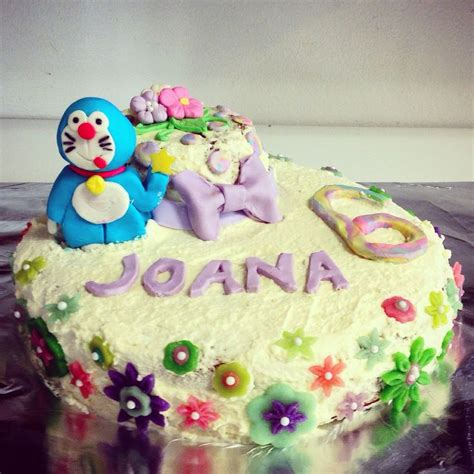 Many asian internet users making memes by using the reference of it. Doraemon cake | Doraemon cake, Cake, Birthday cake