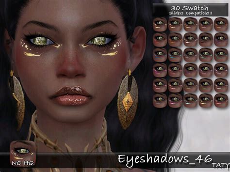 Eyeshadows 46 By Tatygagg At Tsr Sims 4 Updates