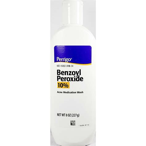 Perrigo Benzoyl Peroxide 10 Acne Wash 8 Oz Hargraves Online Healthcare