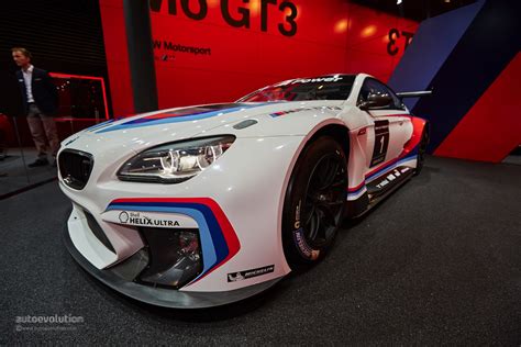 2016 Bmw M6 Gt3 Is The Definition Of Eye Candy At Frankfurt Autoevolution