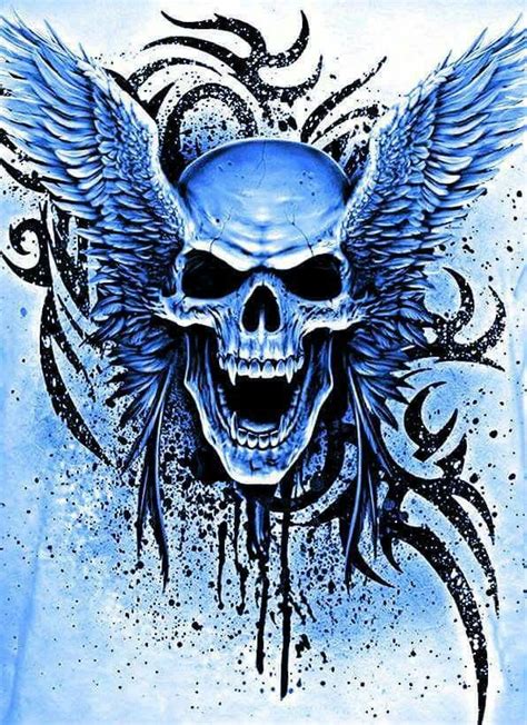 Pin By David Jones On Skull Wallpaper Vampire Skull Skull Artwork
