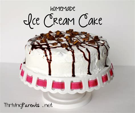 Recipe Homemade Ice Cream Cake Thriving Parents