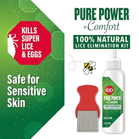 Rid Pure Power Comfort Lice Treatment Kills Super Lice And Eggs 100