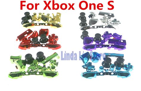 Replacement Repair Chrome Abxy Dpad Triggers Full Plating Buttons Set